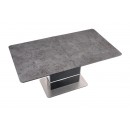 Стол обеденный HALMAR MARTIN темно-серый/черный 160-200/90